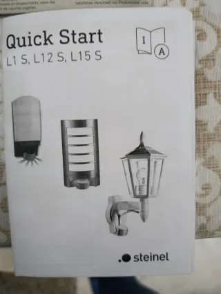 Lampada da esterno STEINEL L 12 S