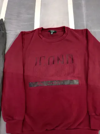 Sudadera y pantalón vaquero chico