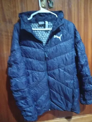 Chaqueta Plumas Azul Puma