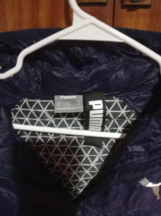 Chaqueta Plumas Azul Puma