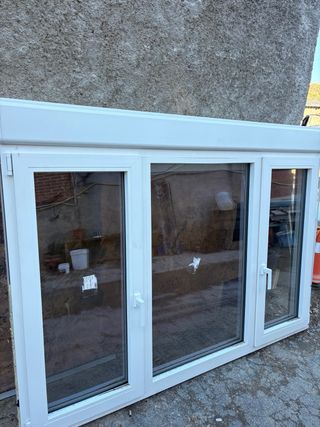 Ventana PVC Climalit 2x1.45m