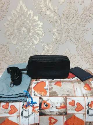 Pochette Piquadro Nera