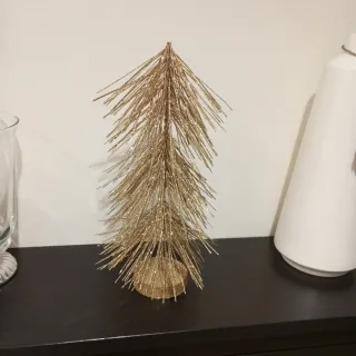 Árbol Navideño Dorado Brillante