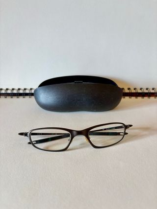 Gafas Oakley Titanio Graduadas Vintage Marrón