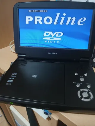 DVD Portátil Proline para Coche