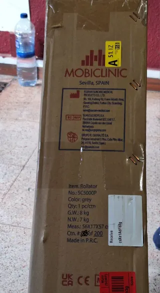 Mobiclinic®, Andador plegable para adultos