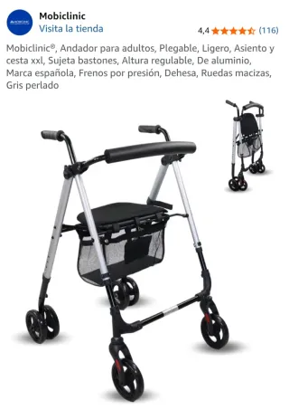 Mobiclinic®, Andador plegable para adultos