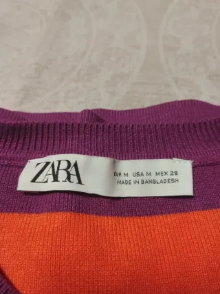 Jersey rayas naranja y morado