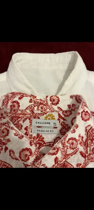 2 Camicie di Cotone Uomo Taglia XL