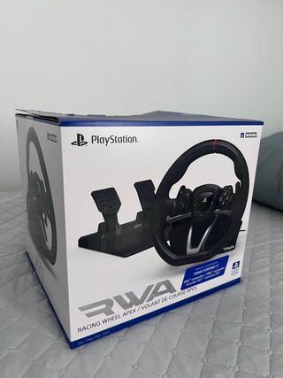 Volante + Pedales + Mesa PS5