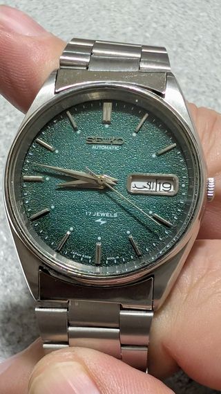 Seiko Automatico Vintage Texture Smeraldo