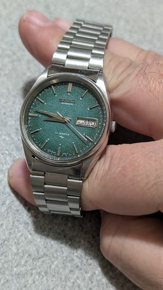 Seiko Automatico Vintage Texture Smeraldo