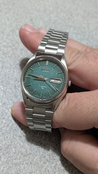 Seiko Automatico Vintage Texture Smeraldo