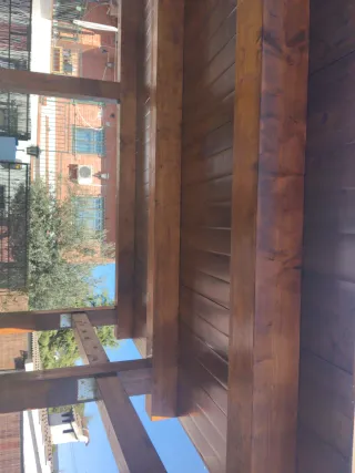 6 Panel sándwich imitación teja y madera 2x1m 3cm