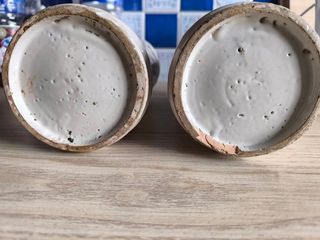 Albarelos bote farmacia catalanes Banyoles s XVIII