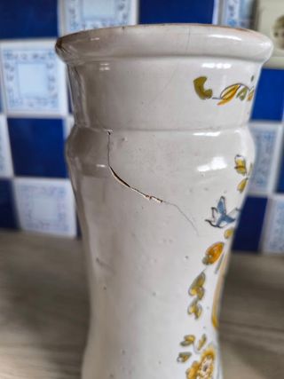 Albarelos bote farmacia catalanes Banyoles s XVIII