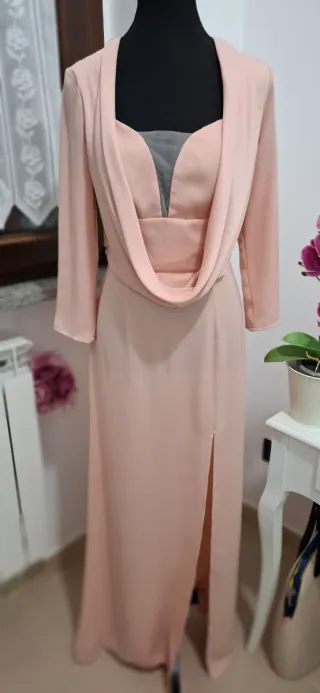 Abito donna cipria elegante