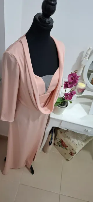 Abito donna cipria elegante