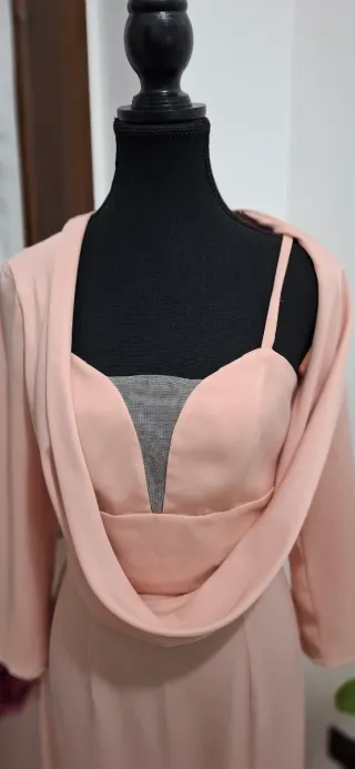 Abito donna cipria elegante