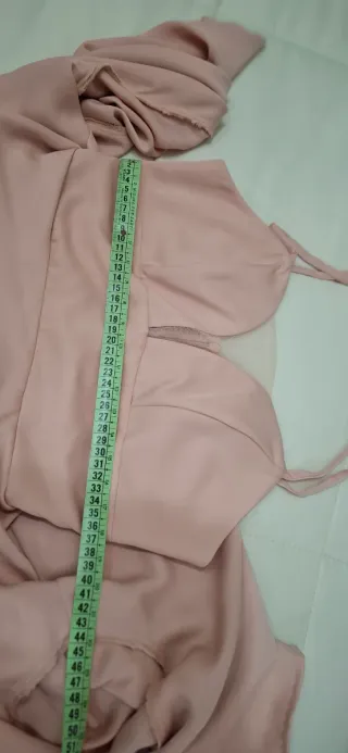 Abito donna cipria elegante