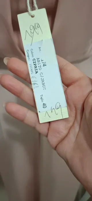 Abito donna cipria elegante