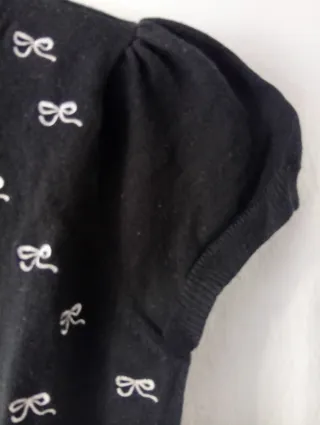 Cárdigan Negro Talla M 38
