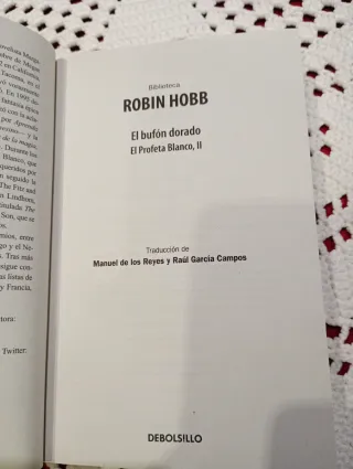 El bufón dorado (El Profeta Blanco 2)