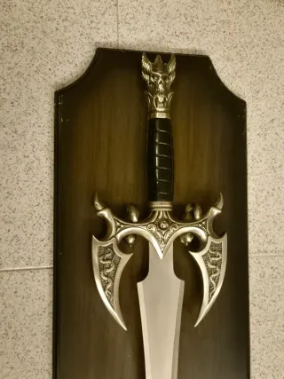 Espada decorativa acero inoxidable