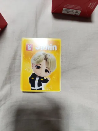 Caja Jimin Tiny Tan McDonald's