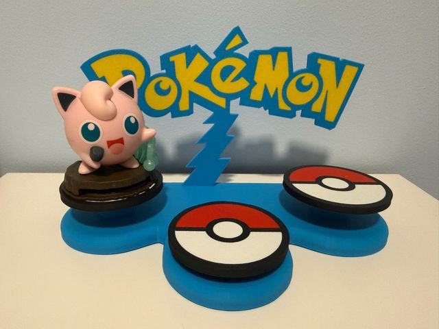 Expositor para colección Pokémon Kinder sorpresa