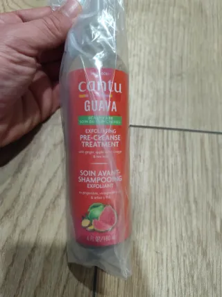 Lote x3 Cantu Guava Pre-Champú Exfoliante 180ml