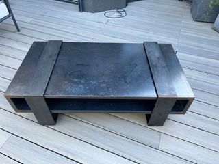 Mesa de centro diseño industrial metal