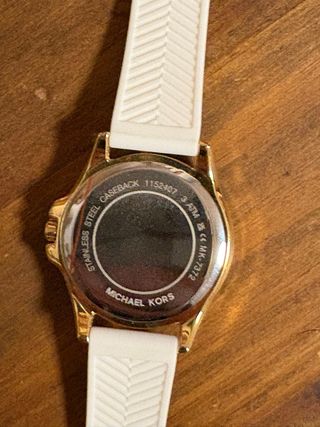 Reloj Michael Kors Dorado y Blanco