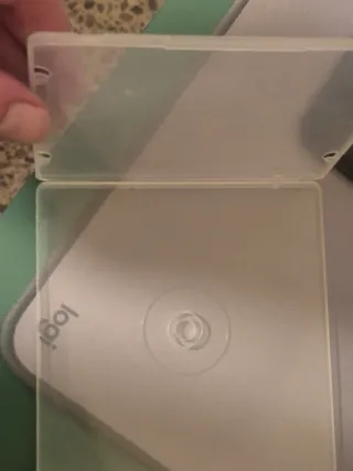 Lotto 10 custodie CD/DVD trasparenti