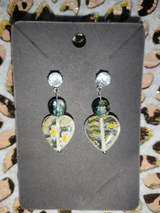 Conjunto Joyería  cristales de Murano artesanales