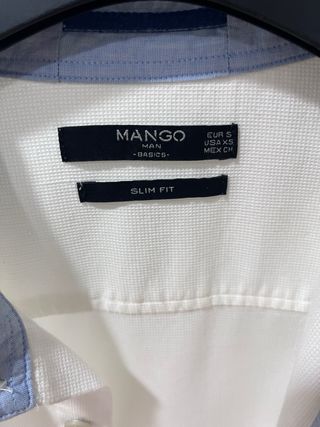 2 Camisas Mango Slim Fit