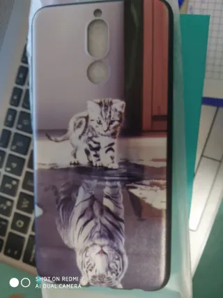 Funda Xiaomi Redmi 8 Diseño Gatito Tigre