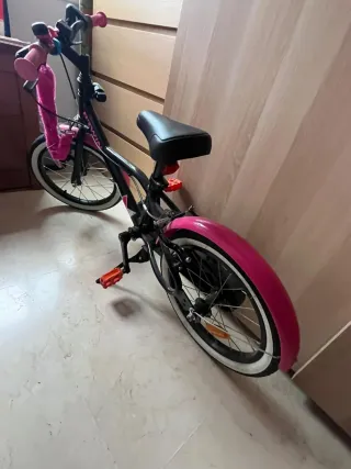 Bicicleta Infantil Btwin Rosa