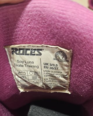 Patines Soy Luna Talla 36/37