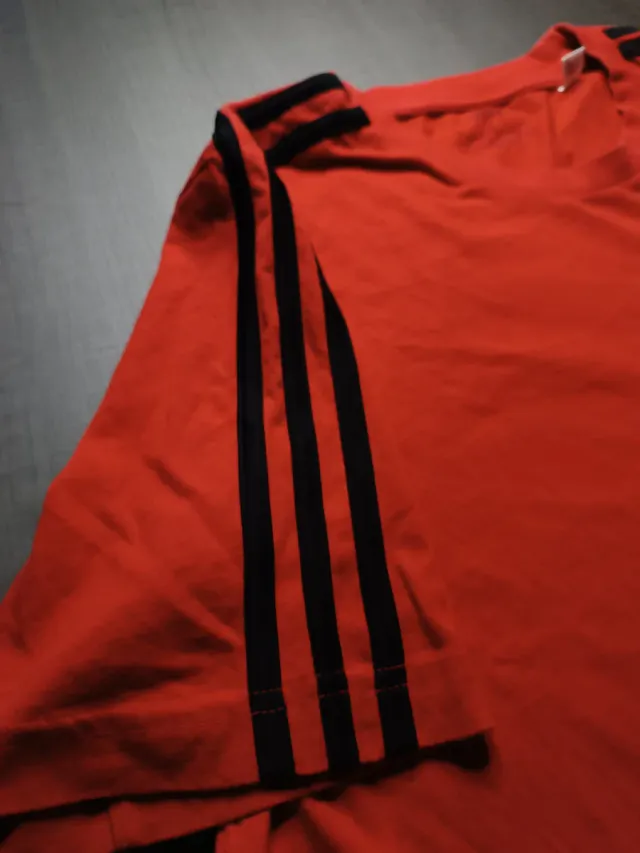 Camiseta Adidas roja para hombre talla L