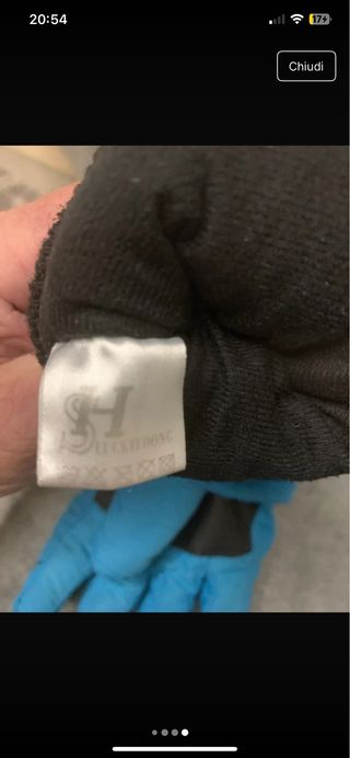 Guanti Spiderman Bambino Blu