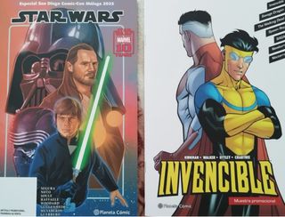 Comics exclusivos de la San Diego Cómic Con Málaga