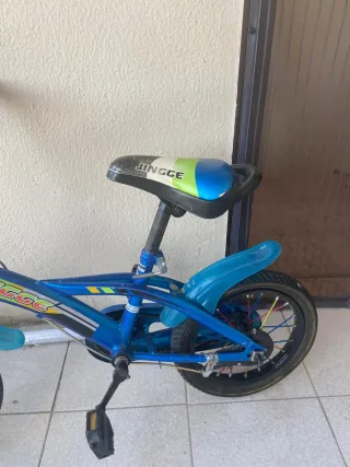 Bicicleta infantil JINGGE azul