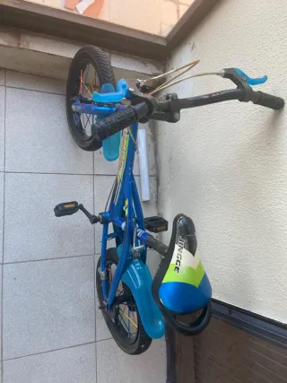 Bicicleta infantil JINGGE azul