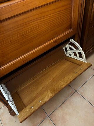 Zapatero Madera Maciza Clásico