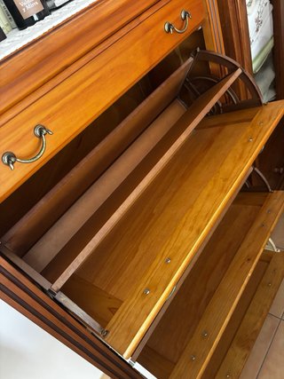 Zapatero Madera Maciza Clásico