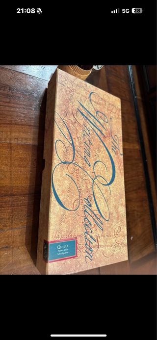 Set calligrafia quills piume e punte