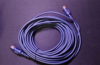Cable MIDI azul