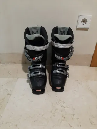 Botas Esquí Salomon Talla 25 (39 2/3) + Funda