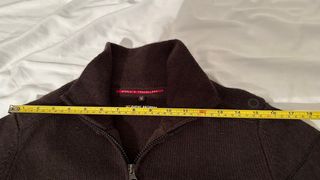 Felpa Cape Horn zip M marrone